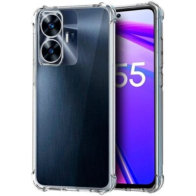 Funda Antishock Transparente para Realme C55 - Funda de móvil Funda Antishock Transparente para Realme C55 - Funda de móvil