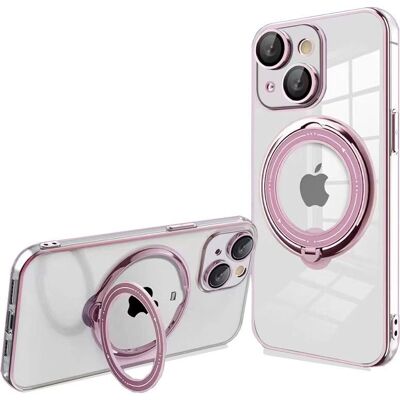 Funda Magnética Rosa para iPhone 15 Plus - COOL Accesorios Funda Magnética Rosa para iPhone 15 Plus - COOL Accesorios