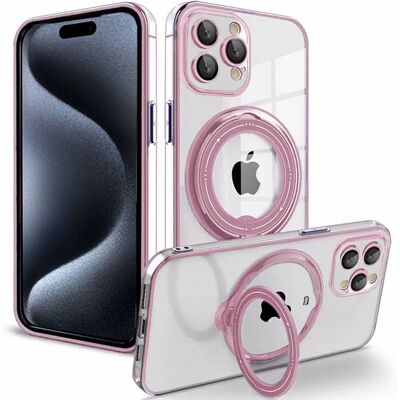 Roze iPhone 15 Pro Hoesje - Telefoon Accessoire Roze iPhone 15 Pro Hoesje - Telefoon Accessoire
