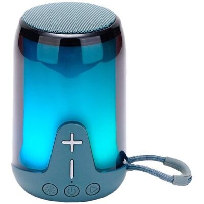 Caixa de Som Bluetooth Cool Brand Blast 5W - Portátil, LED, MicroSD Caixa de Som Bluetooth Cool Brand Blast 5W - Portátil, LED, MicroSD