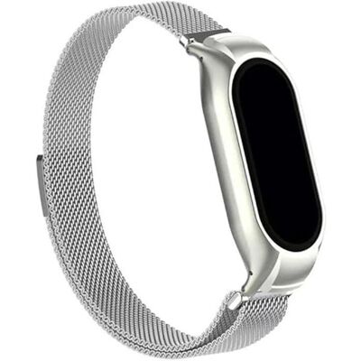 Cool Correa de Metal Plata para Xiaomi Smart Band 8 / Band 9 Cool Correa de Metal Plata para Xiaomi Smart Band 8 / Band 9
