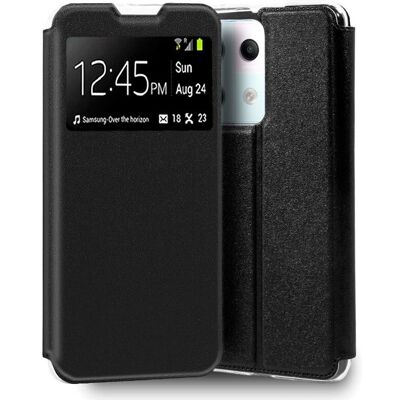 Capa flip preta para Xiaomi Redmi Note 13 Pro 5G Capa flip preta para Xiaomi Redmi Note 13 Pro 5G