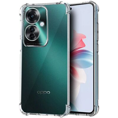 Funda transparente antichoques para OPPO Reno 11F 5G Funda transparente antichoques para OPPO Reno 11F 5G
