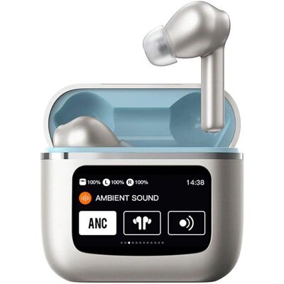 Bezprzewodowe słuchawki Bluetooth Cool Touch z ekranem dotykowym LCD - Słuchawki Bezprzewodowe słuchawki Bluetooth Cool Touch z ekranem dotykowym LCD - Słuchawki