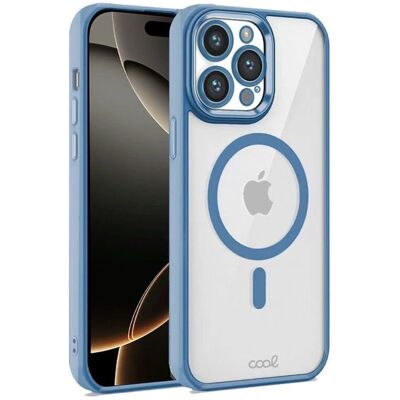 Cool Funda iPhone 16 Pro - Blaue Kante - Handyhülle Cool Funda iPhone 16 Pro - Blaue Kante - Handyhülle