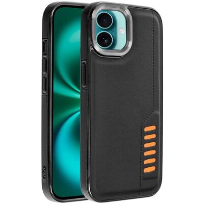 COOL Accesorios COOL funda reforzada de TPU y polipiel para iPhone 16 Plus - funda de móvil COOL Accesorios COOL funda reforzada de TPU y polipiel para iPhone 16 Plus - funda de móvil