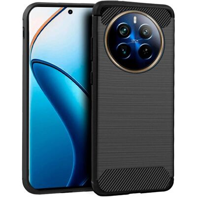 Zwarte Realme 12 Pro 5G / 12 Pro Plus 5G Telefoonhoesje Zwarte Realme 12 Pro 5G / 12 Pro Plus 5G Telefoonhoesje