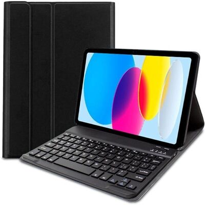 Funda Cool Funda para iPad con Teclado Bluetooth - Negro - Estuche para tablet con teclado Funda Cool Funda para iPad con Teclado Bluetooth - Negro - Estuche para tablet con teclado