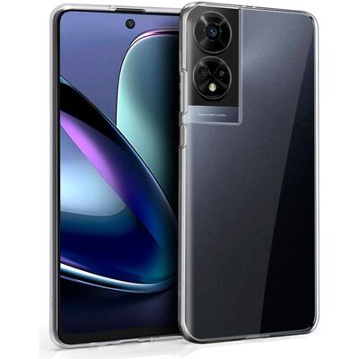 Cool Siliconen Hoes voor TCL 50 5G Transparant - Telefoonhoesje Cool Siliconen Hoes voor TCL 50 5G Transparant - Telefoonhoesje