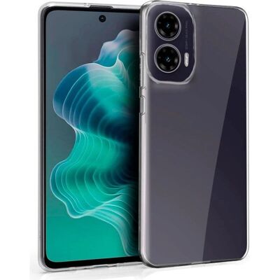 Custodia in silicone COOL per Motorola Moto G35 5G Trasparente - cover per telefono Custodia in silicone COOL per Motorola Moto G35 5G Trasparente - cover per telefono
