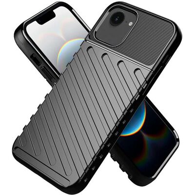 Thunder Schwarze iPhone 16e Hülle - Handyhülle Thunder Schwarze iPhone 16e Hülle - Handyhülle