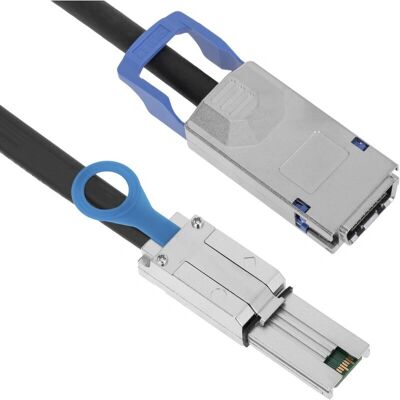 Bematik - Cable MiniSAS SFF-8088 a CX4 SFF-8470 - 10Gbps - 2m Bematik - Cable MiniSAS SFF-8088 a CX4 SFF-8470 - 10Gbps - 2m