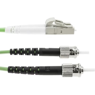 Bematik - Cable de Fibra Óptica OM5 Multimodo Duplex 50μm/125μm - Transmisión de Datos Bematik - Cable de Fibra Óptica OM5 Multimodo Duplex 50μm/125μm - Transmisión de Datos
