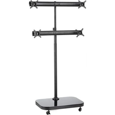 Bematik - Soporte de TV 4 Pantallas - VESA 50 75 100 - Matriz 2x2 Bematik - Soporte de TV 4 Pantallas - VESA 50 75 100 - Matriz 2x2
