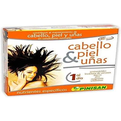 Pinisan Cápsulas para Cabello, Piel y Uñas - Suplemento Pinisan Cápsulas para Cabello, Piel y Uñas - Suplemento