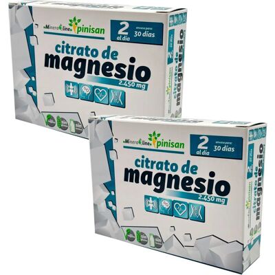 Pinisan Magnesiumcitrat 60 Tabletten - Nahrungsergänzung Pinisan Magnesiumcitrat 60 Tabletten - Nahrungsergänzung