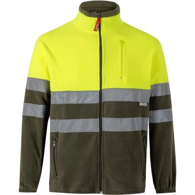 Velilla - Chaqueta polar bicolor de alta visibilidad - Chaqueta Velilla - Chaqueta polar bicolor de alta visibilidad - Chaqueta