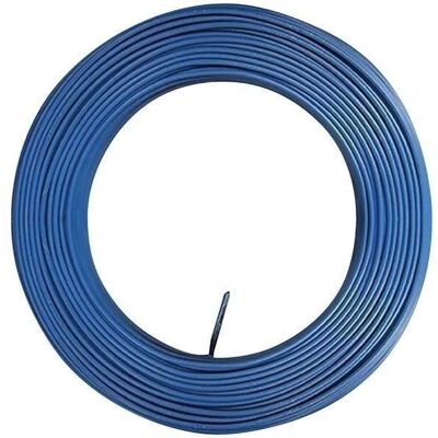 Electraline H07vu 2.5mm2 Câble Bleu - Câble Électrique Electraline H07vu 2.5mm2 Câble Bleu - Câble Électrique