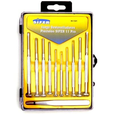 Set di cacciaviti di precisione Sifer 401321 - Set di cacciaviti Set di cacciaviti di precisione Sifer 401321 - Set di cacciaviti
