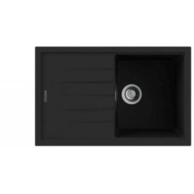 Nodor - NorGranite - Fekete - Téglalap alakú gránit - Sink Nodor - NorGranite - Fekete - Téglalap alakú gránit - Sink