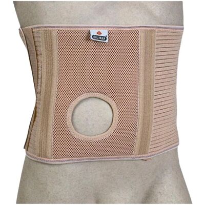 Supporto addominale Orliman - Modello Col-247 - Regolabile per stomia - 24cm di altezza Supporto addominale Orliman - Modello Col-247 - Regolabile per stomia - 24cm di altezza