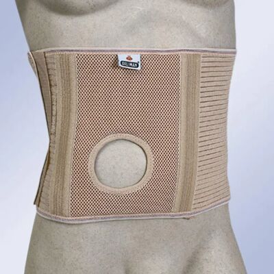 Supporto addominale Orliman - 16cm di altezza - 3 fori Supporto addominale Orliman - 16cm di altezza - 3 fori