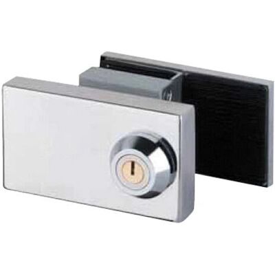 Candado de puerta de cristal WOLFPACK Modelo 03180002 - Media altura, 10mm vidrio Candado de puerta de cristal WOLFPACK Modelo 03180002 - Media altura, 10mm vidrio