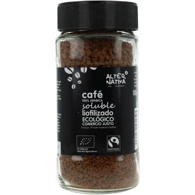Café soluble orgánico de agricultura ecológica Alternativa - 100 g Café soluble orgánico de agricultura ecológica Alternativa - 100 g