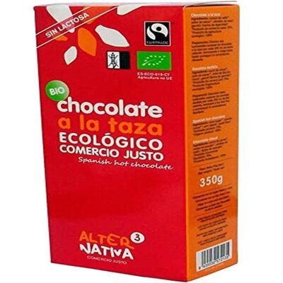 Alternativa3 Taza de Chocolate Orgánico - Comercio Justo, 350g Alternativa3 Taza de Chocolate Orgánico - Comercio Justo, 350g