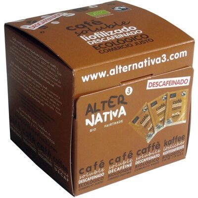 AlterNativa3 Café Descafeinado Liofilizado - 25 Sobres AlterNativa3 Café Descafeinado Liofilizado - 25 Sobres