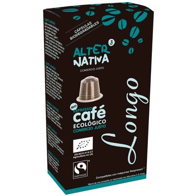 Café Bio Longo AlterNativa3 - 10 cápsulas, 5.5g - Cápsulas de café Café Bio Longo AlterNativa3 - 10 cápsulas, 5.5g - Cápsulas de café