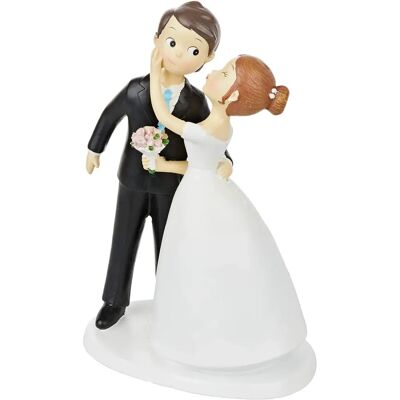 Mopec Y971 Décor de Gâteau de Mariage - Baiser - 21cm Mopec Y971 Décor de Gâteau de Mariage - Baiser - 21cm