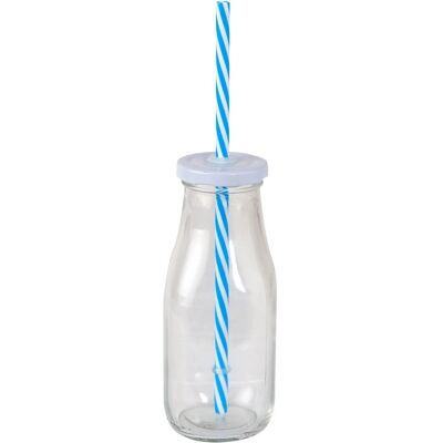Mopec Blå Glasflaskor - 8 st, 300ml, 15cm Mopec Blå Glasflaskor - 8 st, 300ml, 15cm