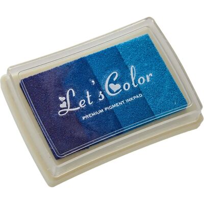 Tampón de tinta azul Mopec K43.03 - Sistema de espuma Tampón de tinta azul Mopec K43.03 - Sistema de espuma