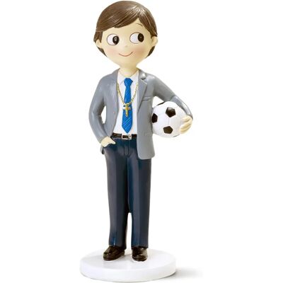 Mopec Y651 Figura Pierwszej Komunii Chłopak z Piłką - Figura Mopec Y651 Figura Pierwszej Komunii Chłopak z Piłką - Figura