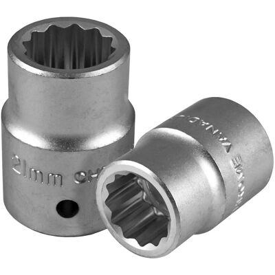JBM Chiave a impatto - 3/4 pollice, 41 mm, 12 punti - Impact Socket JBM Chiave a impatto - 3/4 pollice, 41 mm, 12 punti - Impact Socket