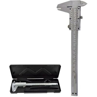 JBM 50937 Caliper - Light, Precise, Storage Case - VERNIER CALIPER JBM 50937 Caliper - Light, Precise, Storage Case - VERNIER CALIPER