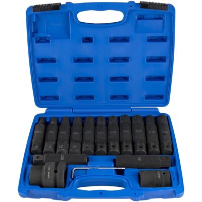 JBM 51028 conjunto de 16 puntas de impacto - Juego de 16 Puntas JBM 51028 conjunto de 16 puntas de impacto - Juego de 16 Puntas