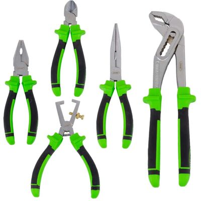 JBM 51812 Set di 5 Pinze - Valigetta JBM 51812 Set di 5 Pinze - Valigetta