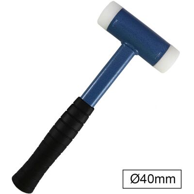 JBM 52425 Hammer mit Nylonkopf - Weiche Oberfläche - 40 mm JBM 52425 Hammer mit Nylonkopf - Weiche Oberfläche - 40 mm