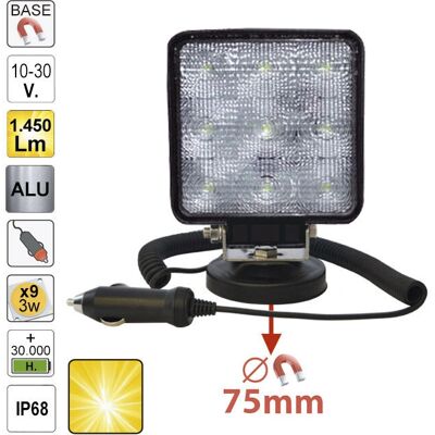 JBM 52566 Luce da lavoro - LED, impermeabile, alluminio JBM 52566 Luce da lavoro - LED, impermeabile, alluminio