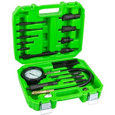 JBM Tester di compressione diesel - 0-70 Bar - 18 pz JBM Tester di compressione diesel - 0-70 Bar - 18 pz