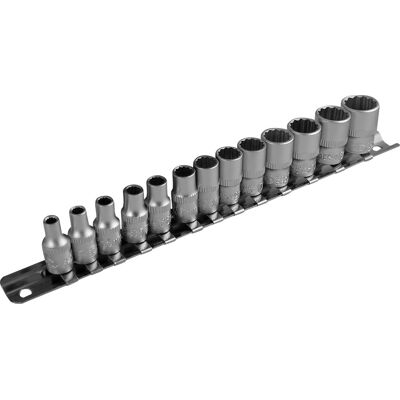 JBM 52717 Steckschlüsselsatz - 12-eckig, 4-14mm JBM 52717 Steckschlüsselsatz - 12-eckig, 4-14mm