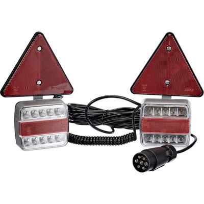 Kit Segnalazione Magnetico JBM 52839 - Luci LED, Riflettori Kit Segnalazione Magnetico JBM 52839 - Luci LED, Riflettori