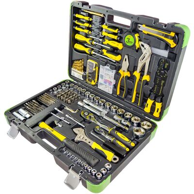 JBM 53212 Set di Attrezzi - Valigetta Professionale 303 Pezzi JBM 53212 Set di Attrezzi - Valigetta Professionale 303 Pezzi