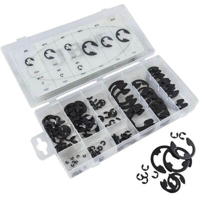 JBM 53348 scatola di sicurezza per esercizi - Kit di circlips 'E' JBM 53348 scatola di sicurezza per esercizi - Kit di circlips 'E'