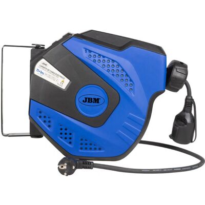 JBM - 53526 - Azul - 12 m - Carrete de cable JBM - 53526 - Azul - 12 m - Carrete de cable