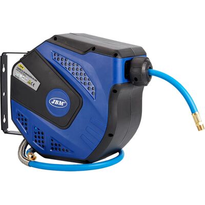 Manguera neumática JBM 53532 - Azul, 13m, con conector 3/8" Manguera neumática JBM 53532 - Azul, 13m, con conector 3/8"