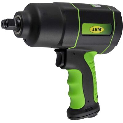 JBM Pistola di impatto 1/2" 1200Nm - 7500RPM - Meccanismo a doppio martello JBM Pistola di impatto 1/2" 1200Nm - 7500RPM - Meccanismo a doppio martello