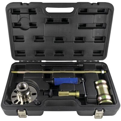 JBM Hydraulic Wheel Hub Extractor Kit - Max 10 Tons, 3 Tools JBM Hydraulic Wheel Hub Extractor Kit - Max 10 Tons, 3 Tools